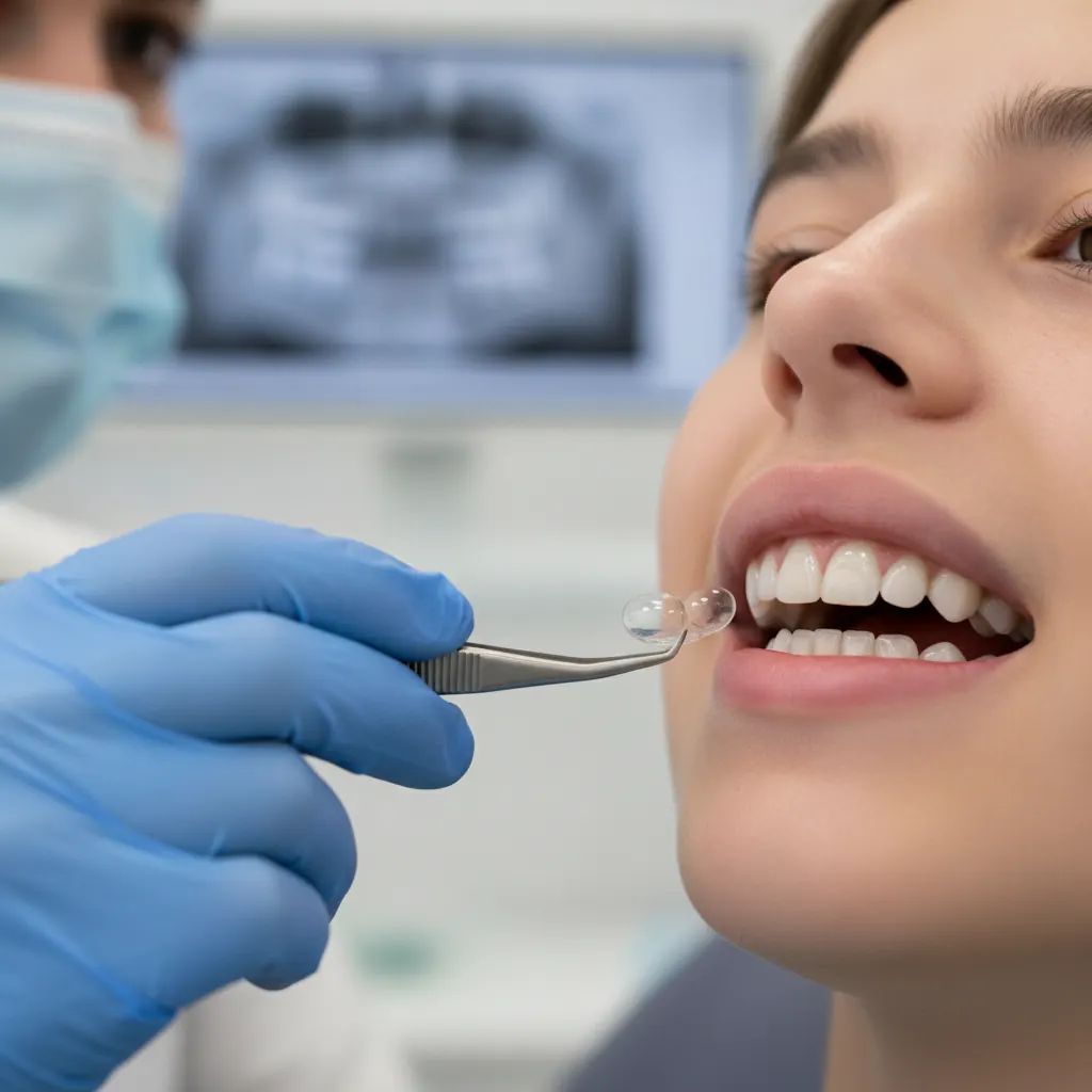 Lentes de Contato Dental com Dente de Leite em Goiânia