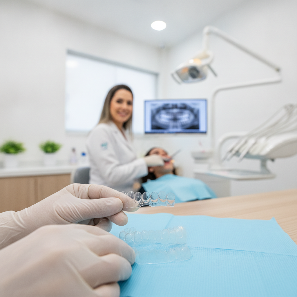 Lentes de Contato Dental para Dentes Tortos em Goiânia