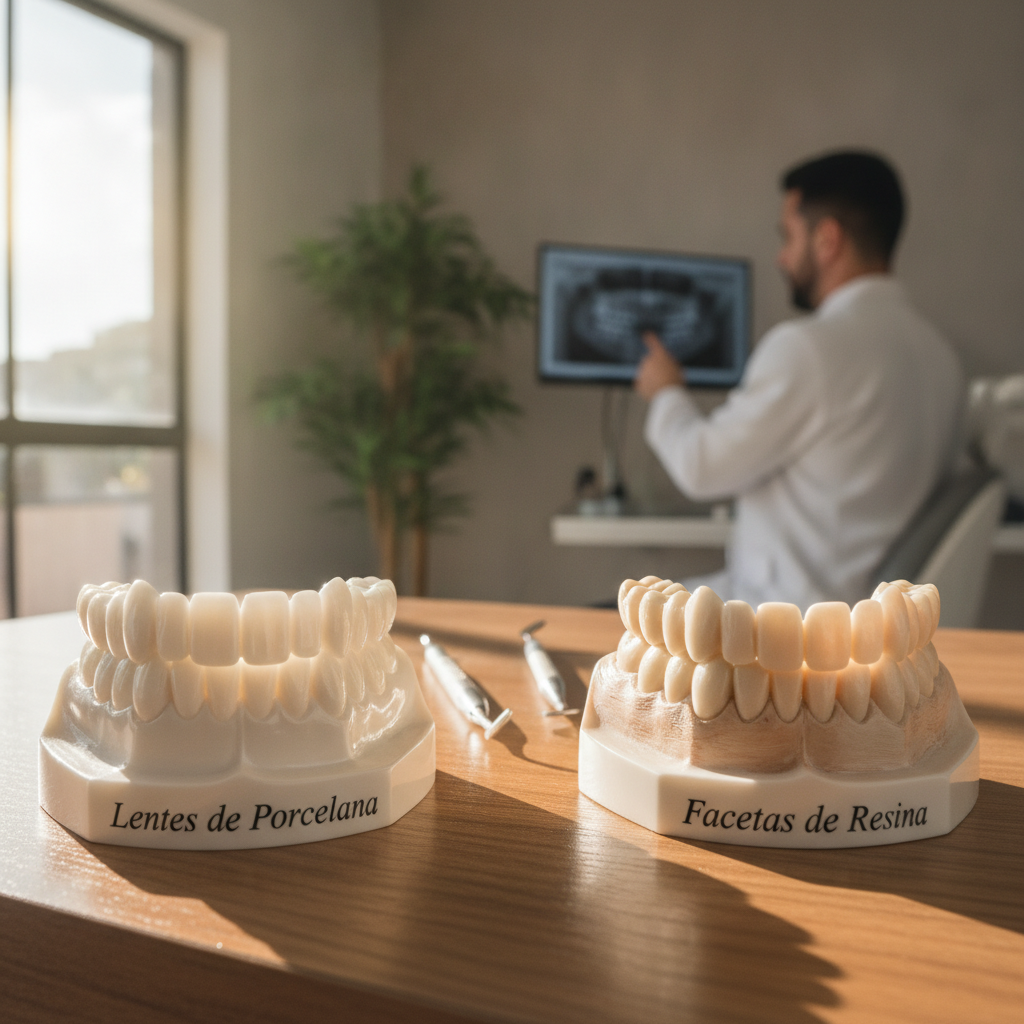 Lentes de Porcelana ou Facetas de Resina: Qual a Diferença?