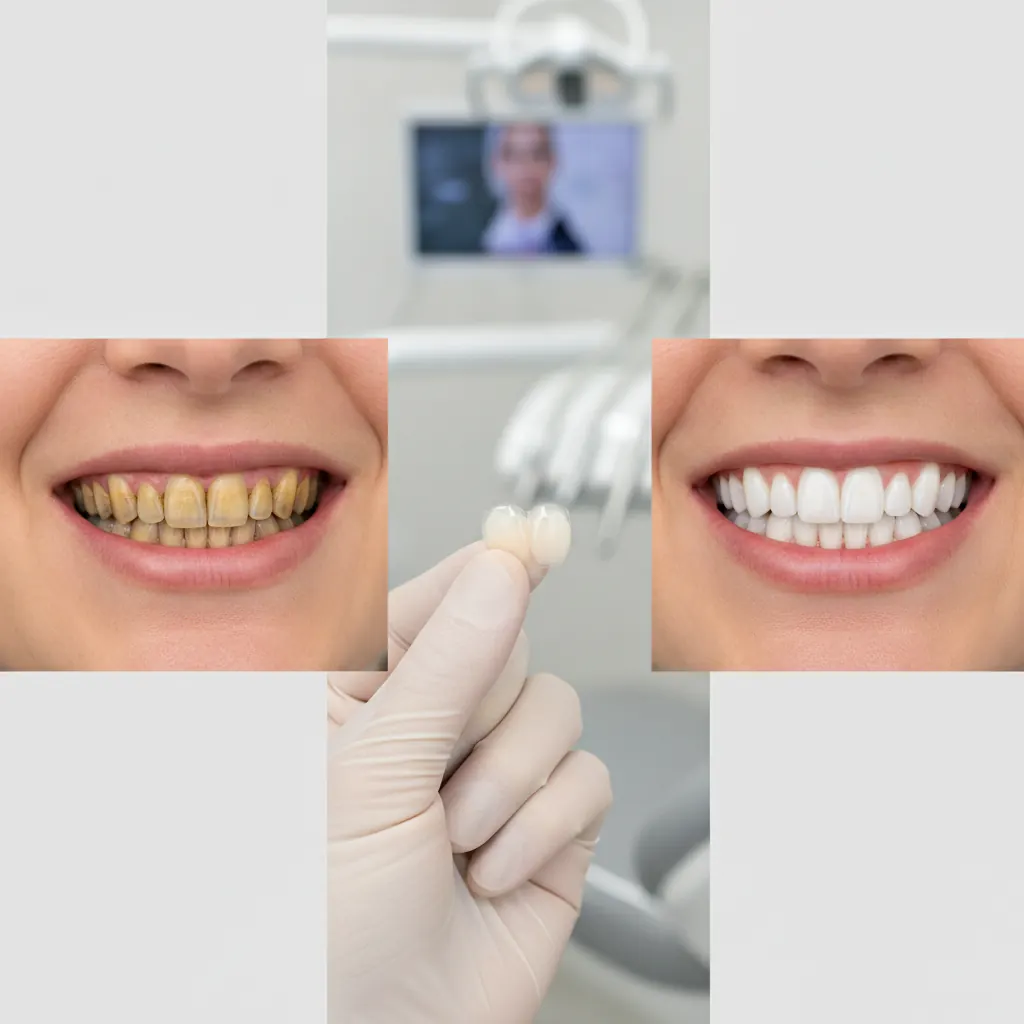 Lentes de Porcelana para Dentes Muito Escuros: Funcionam?